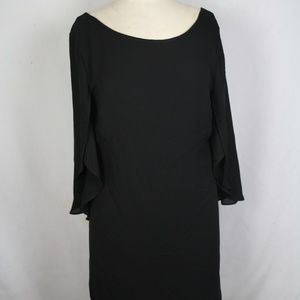 Beautiful Dress with Split Sheer Sleeves